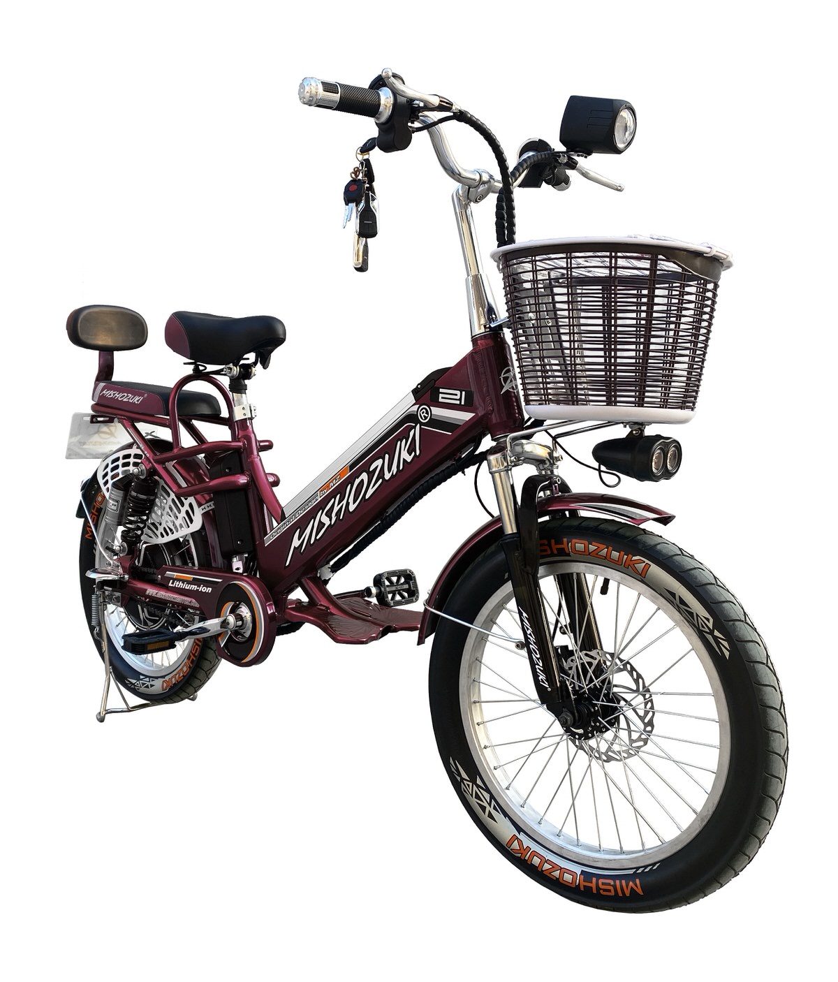 CESTA DELANTERA PARA BICICLETA ELÉCTRICA – Mishozuki Motos – Motos  Eléctricas, Scooters, Ebike, Bicicletas y Repuestos